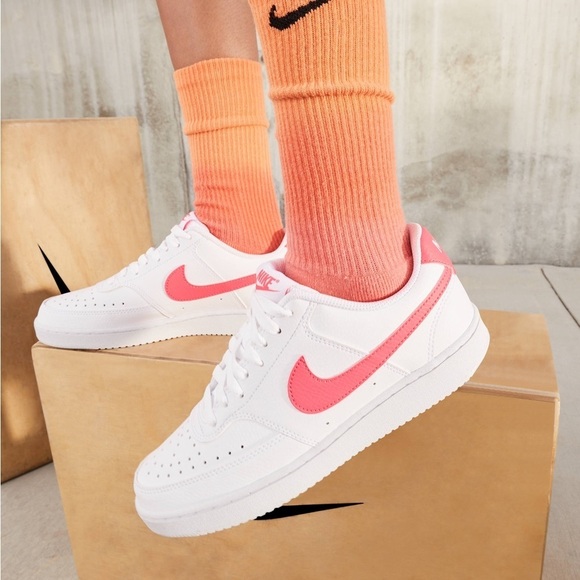 Nike Shoes - Women's Nike Court Vision Sneakers Sea Coral